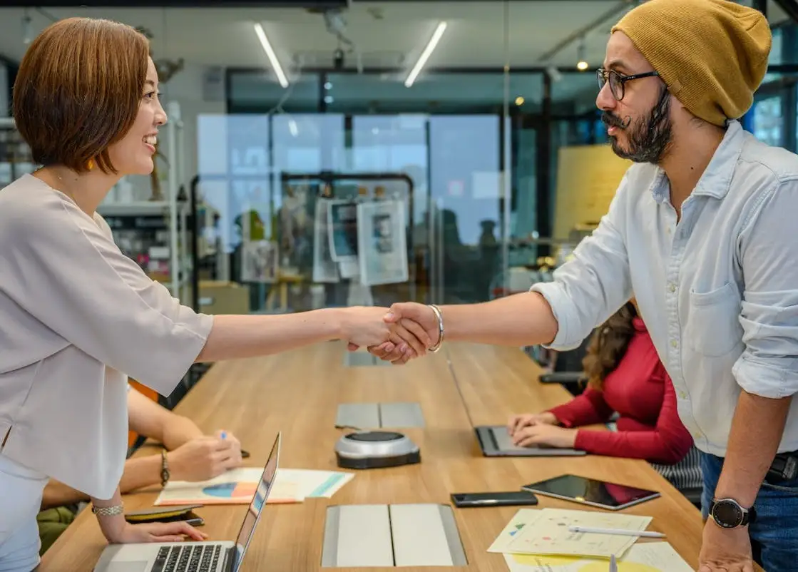 Deal done between businesses